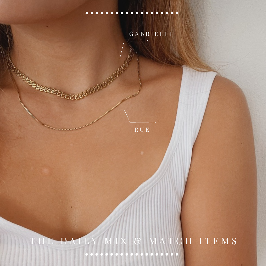 The Gabrielle & Rue Necklace Set