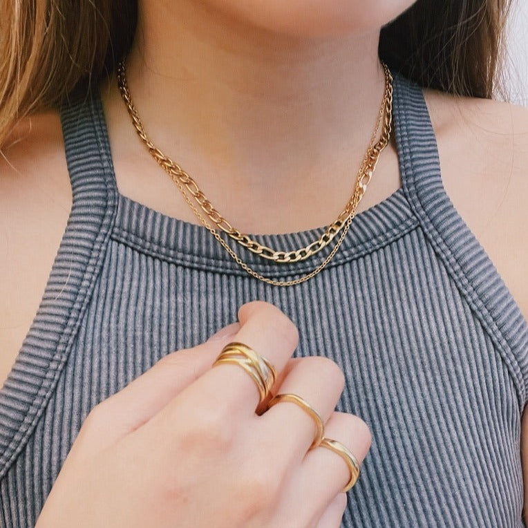 The Jasper Layered Necklace